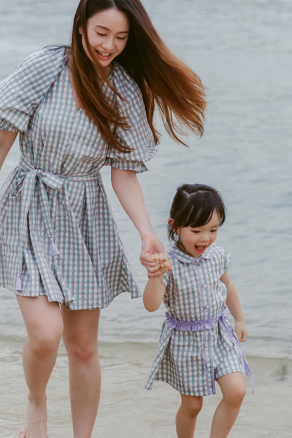 Multicolour Check Penny Dress