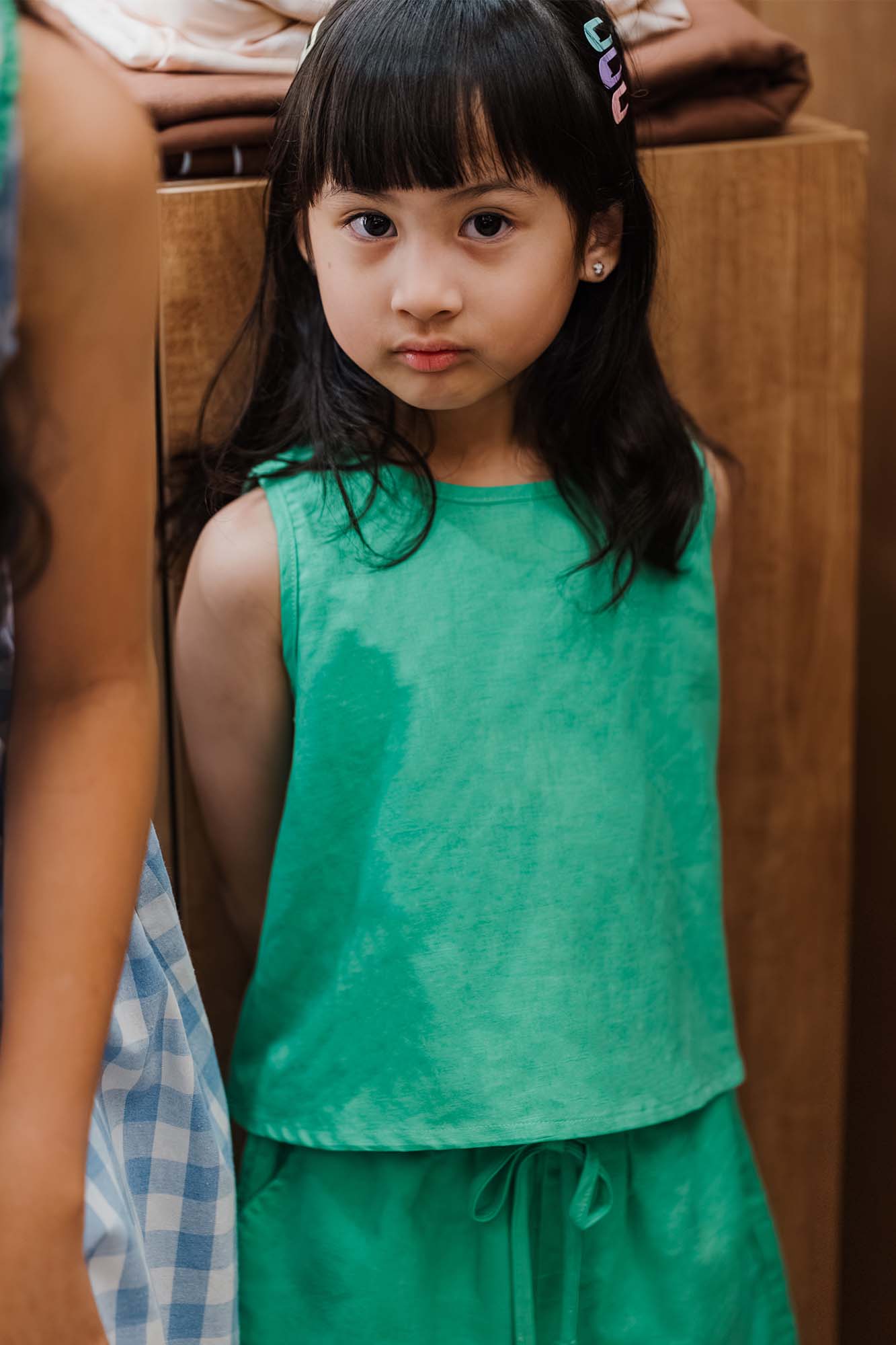 Emerald Boxy Tank &amp; Shorts Set