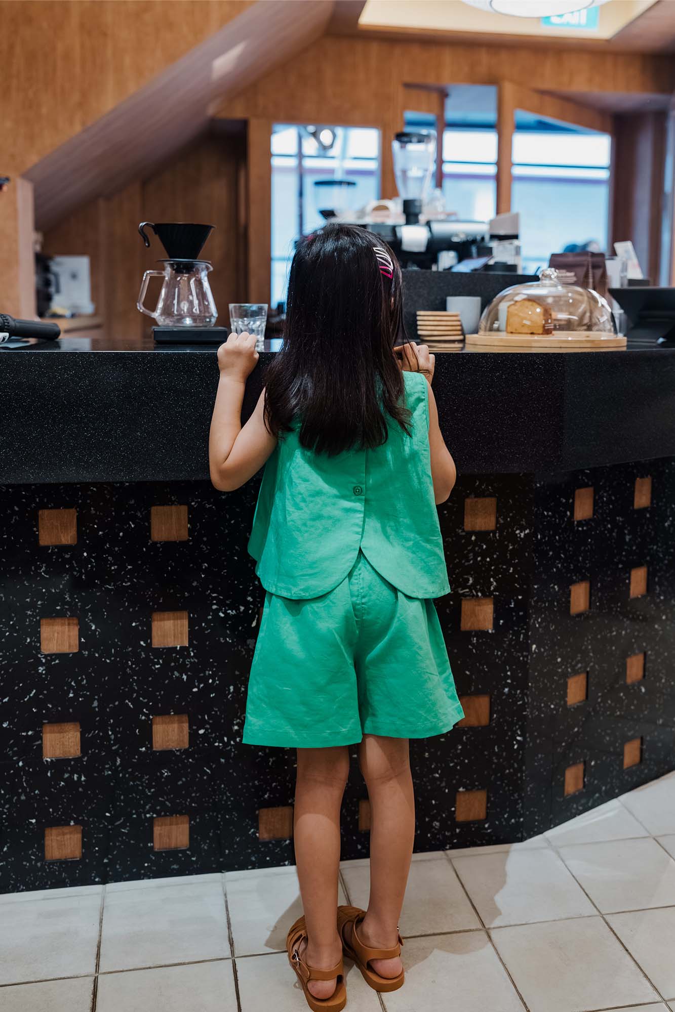 Emerald Boxy Tank &amp; Shorts Set