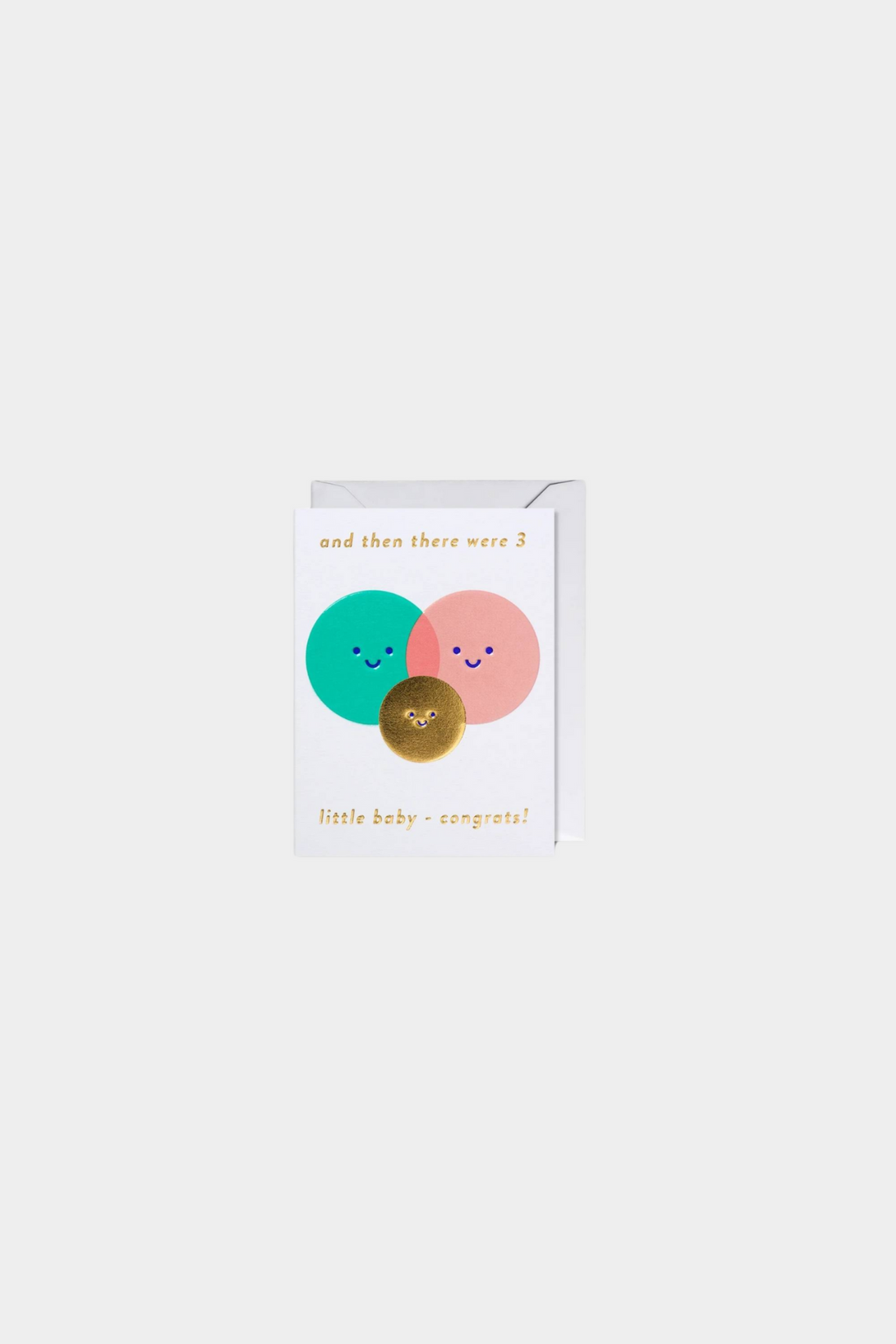 And Then There Were Three Mini Card