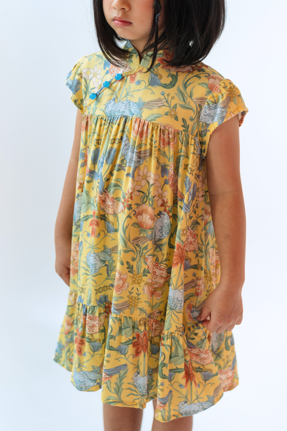 Canary Song Daphne Cheongsam