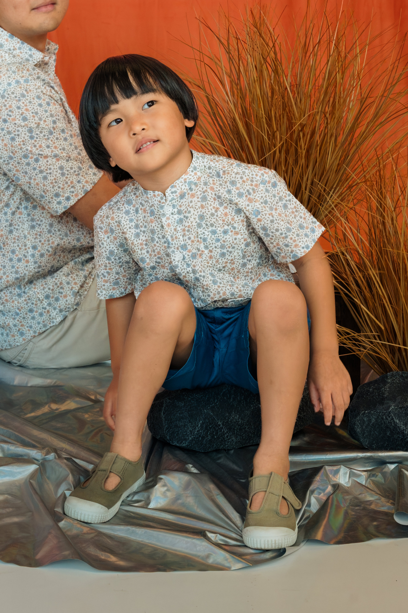 Starflower Mandarin Shirt