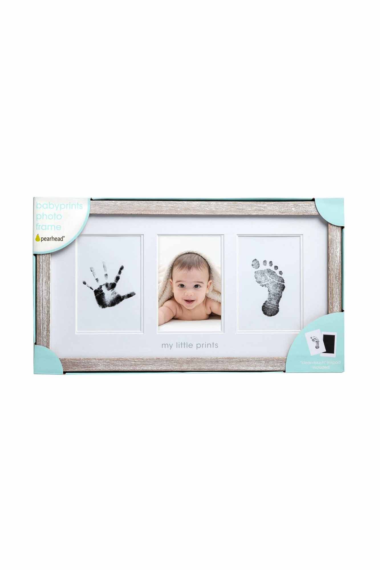 Pearhead Babyprints Rustic Frame