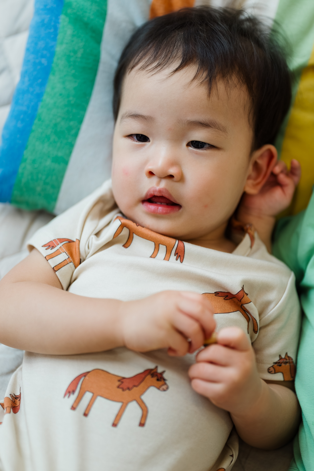 Horse Run Shorts Romper