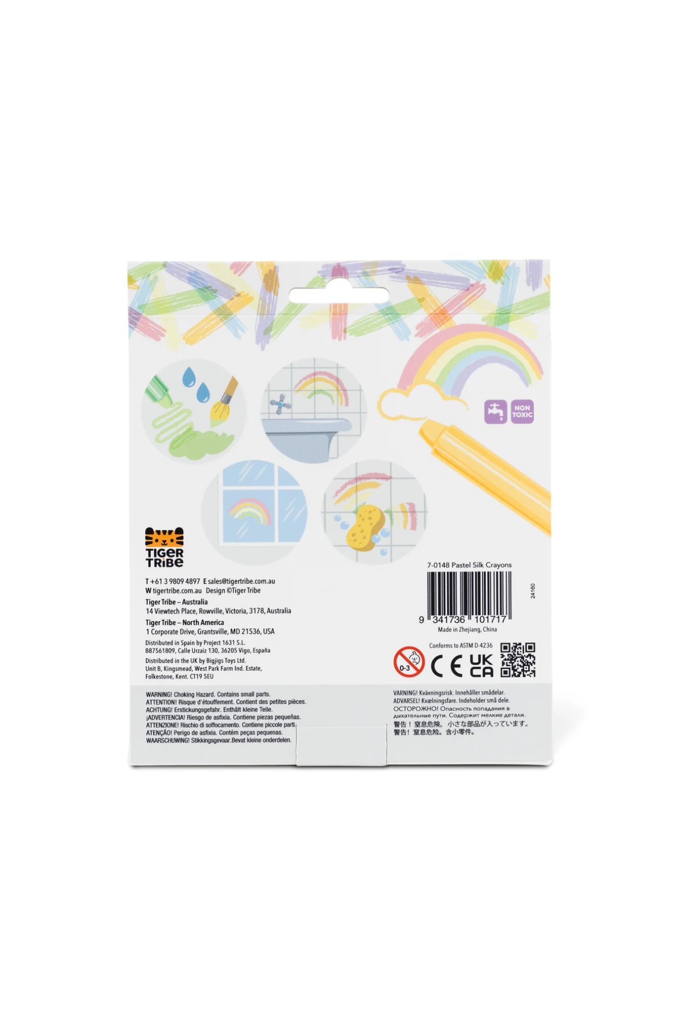 TIGER TRIBE PASTEL SILK CRAYONS
