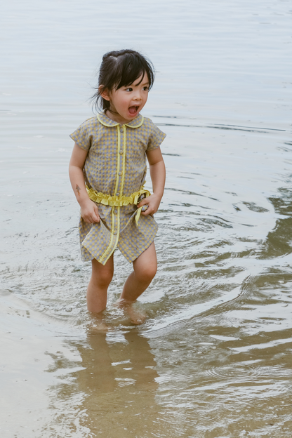 Yellow Plaid Penny Dress