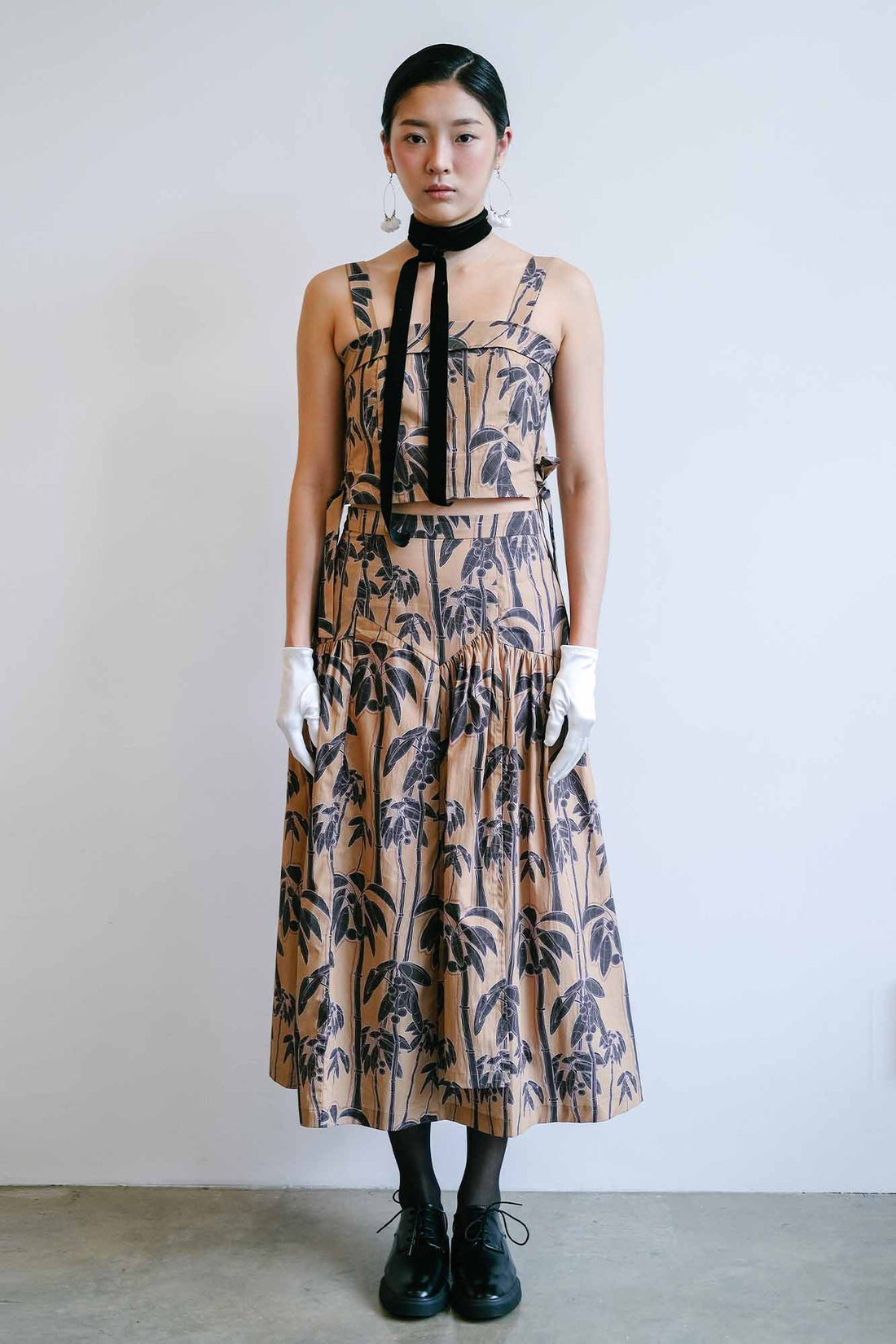Plantation Paneled Skirt
