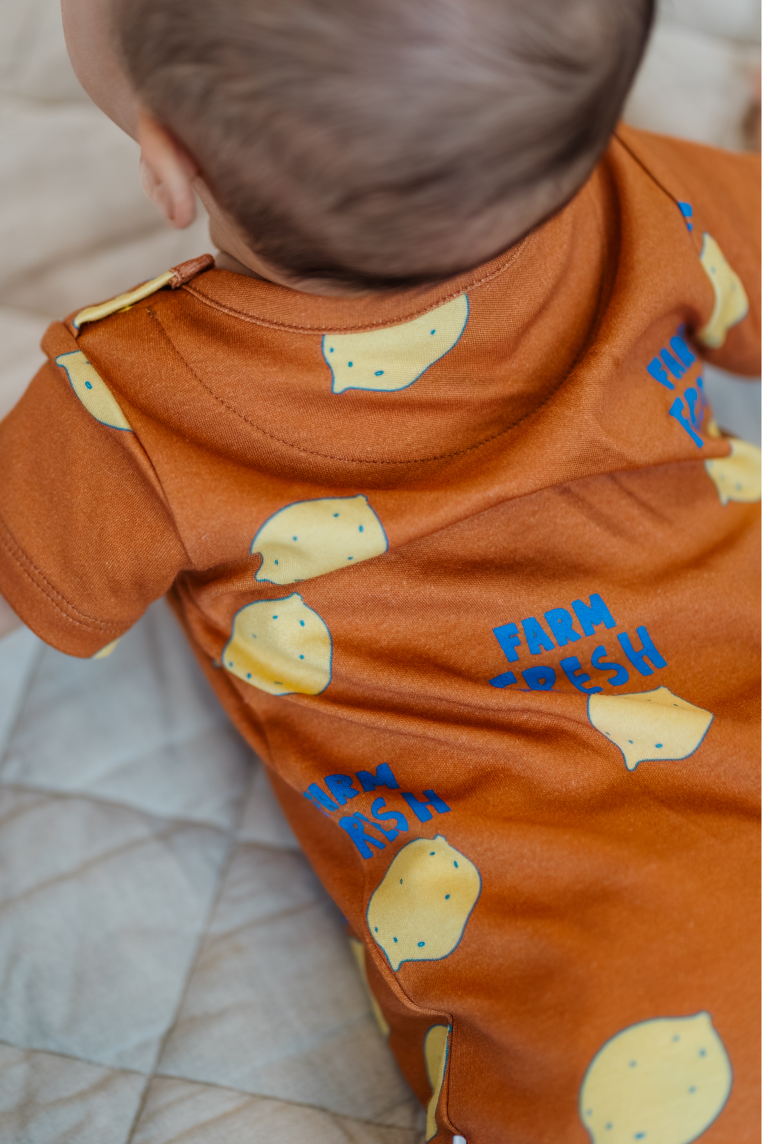 Farm Fresh Shorts Romper