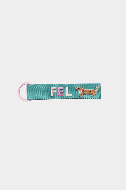 Personalisable Turquoise Name Tag