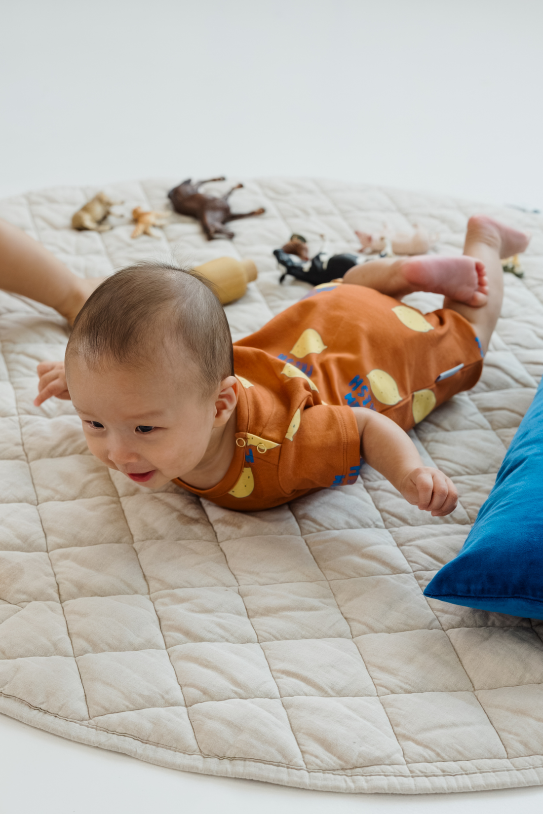 Farm Fresh Shorts Romper