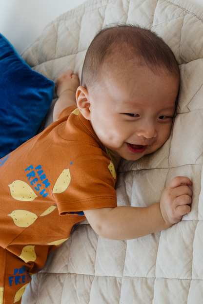 Farm Fresh Shorts Romper