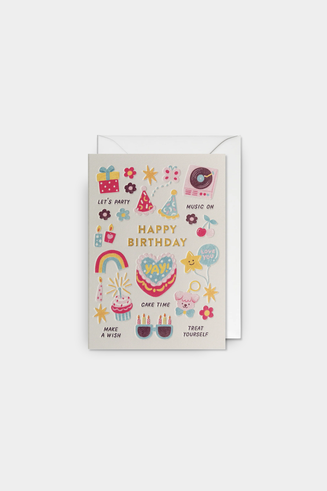Happy Birthday Treat Yourself Greeting Card