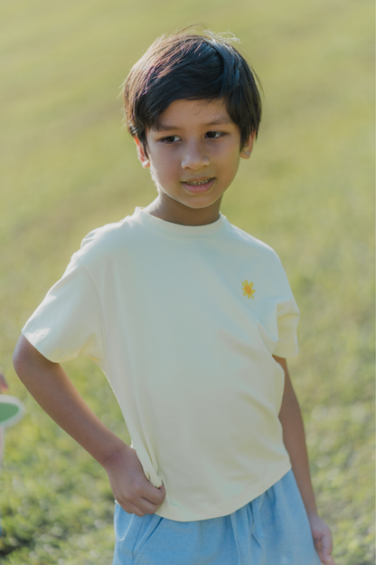 Here Comes The Sun Lemon Oversized Tee