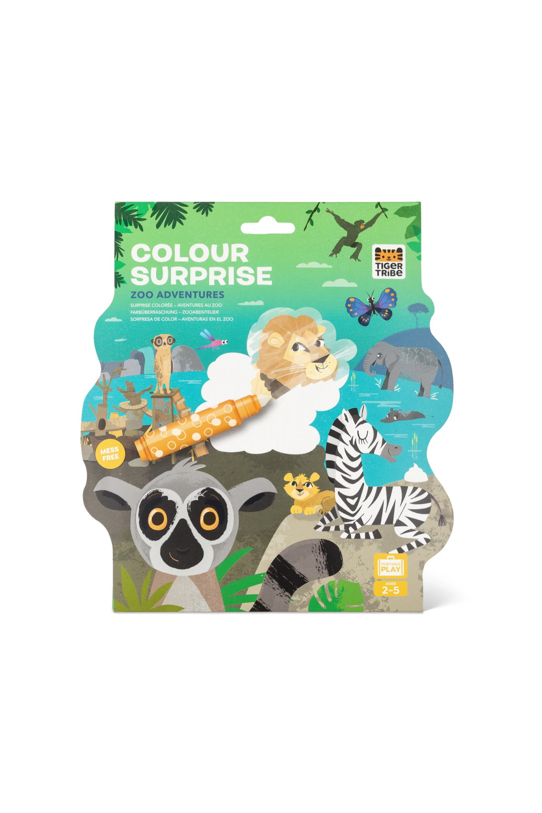 TIGER TRIBE COLOUR SURPRISE - ZOO ADVENTURES