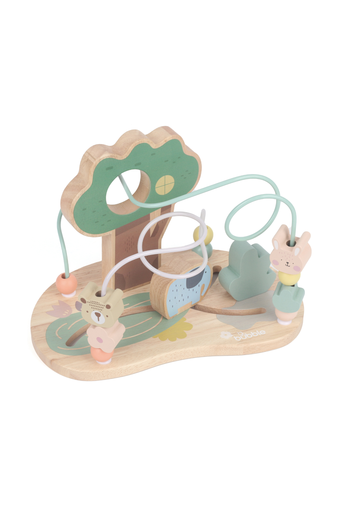 Bubble Wooden Bead Maze