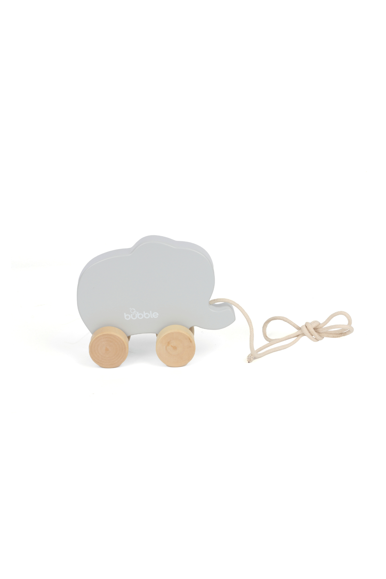 Bubble Wooden Elephant Pull Along Toy