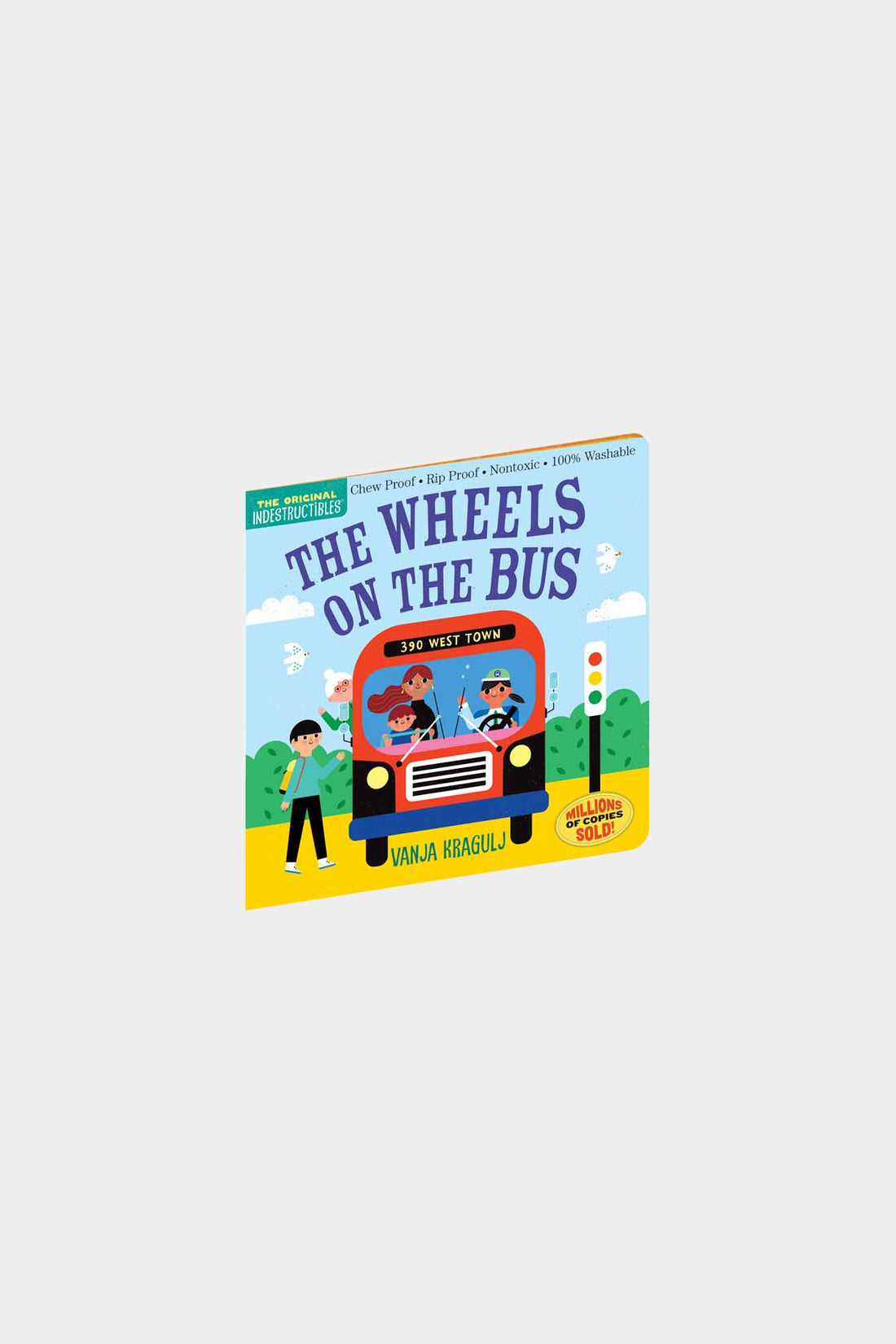Indestructibles: The Wheels on the Bus - Paperback