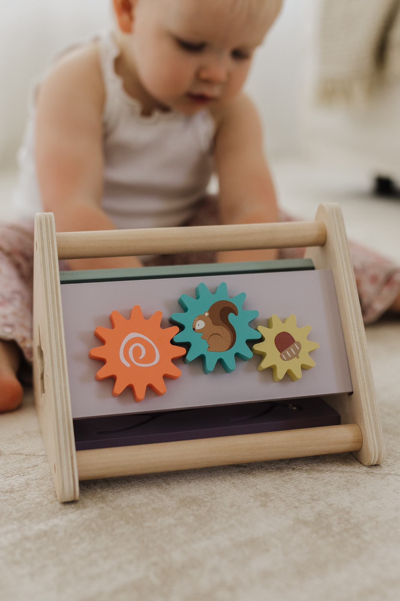 Bubble Wooden Activity Triangle