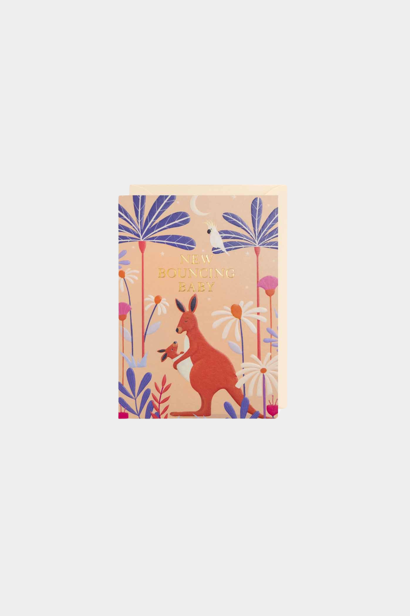 Bouncing Beautiful New Baby Greeting Card