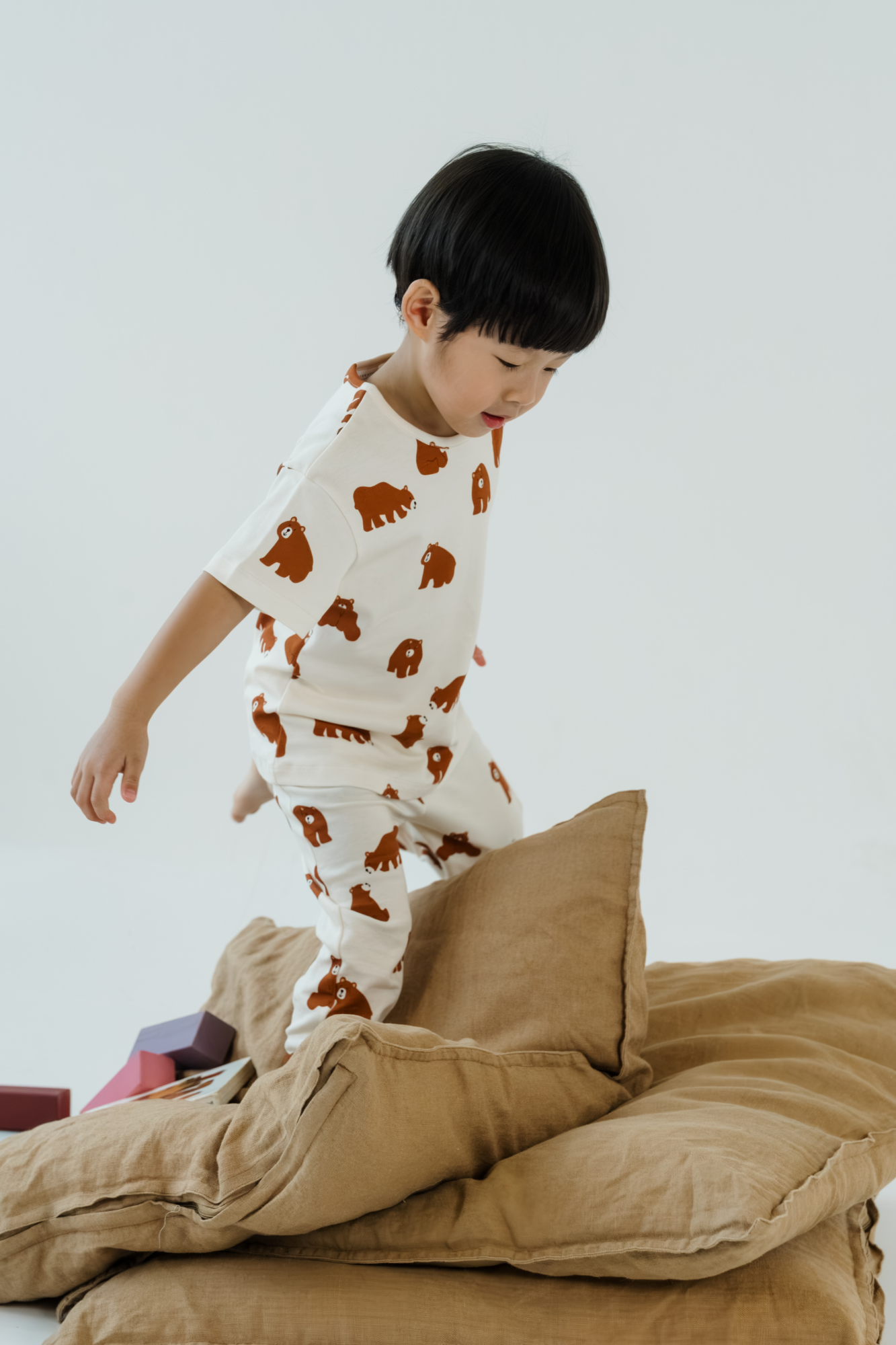 Brown Bear Pyjamas Top &amp; Pants Set
