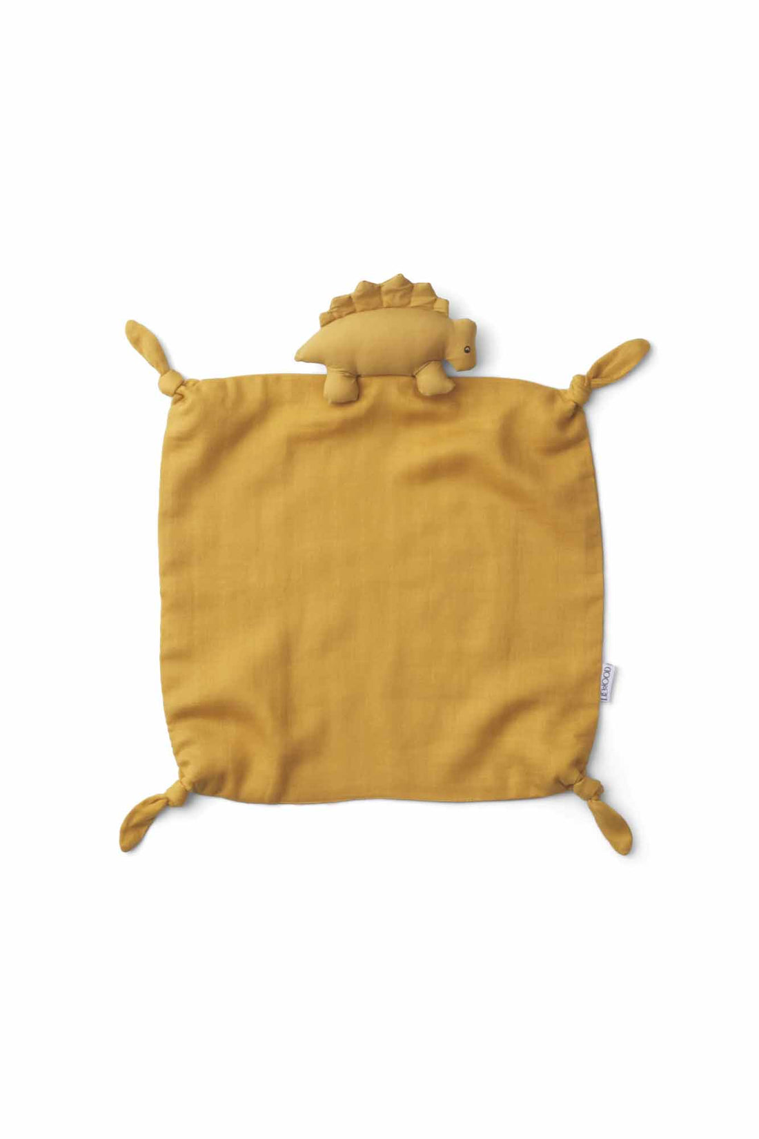 Personalisable Liewood Dino Yellow Mellow Agnete Cuddle Cloth