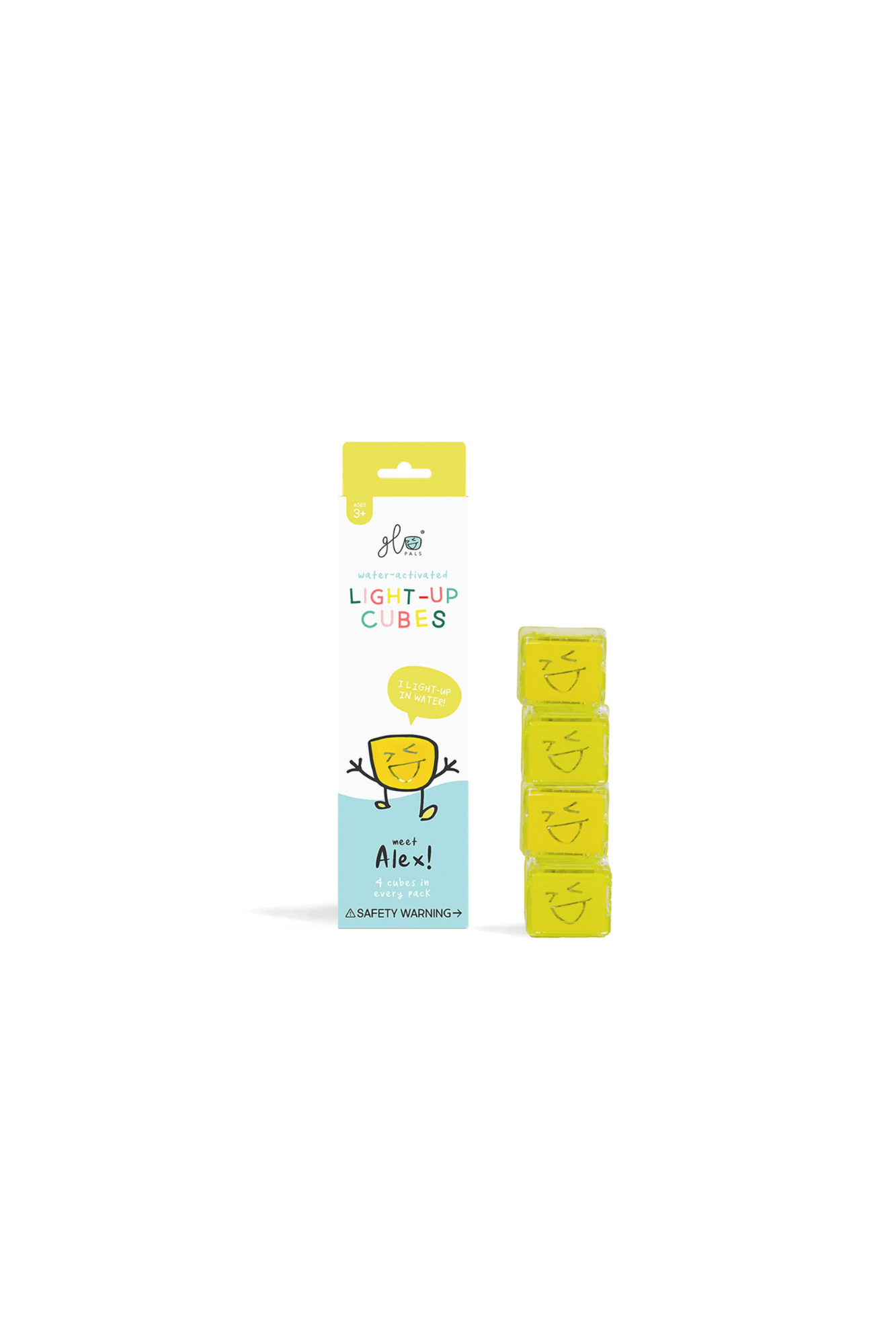 Alex Light Up Cubes - Yellow