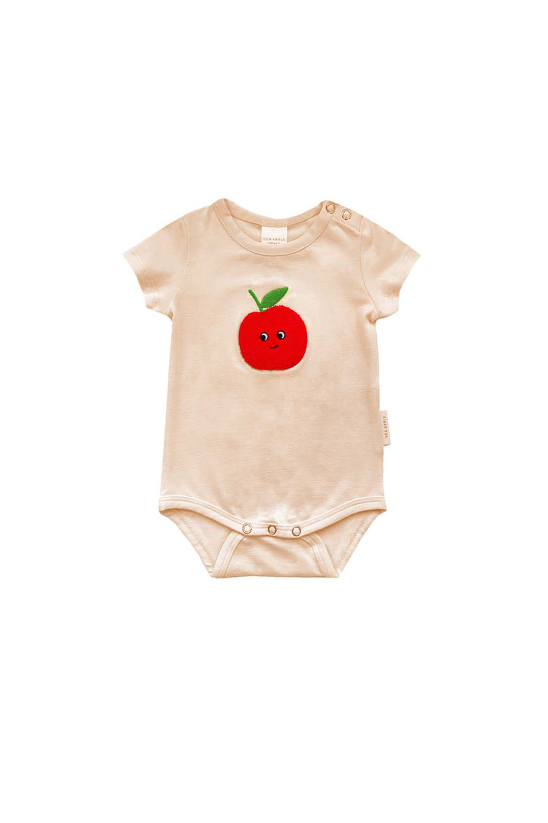 Fuzzy Apple Onesie