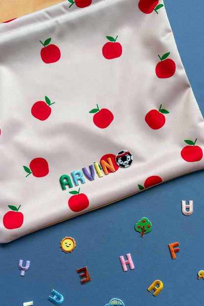 Personalisable Apple Wet Bag