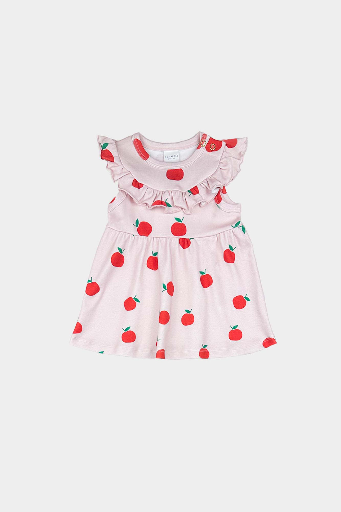 Apples Baby Ruffled Dress