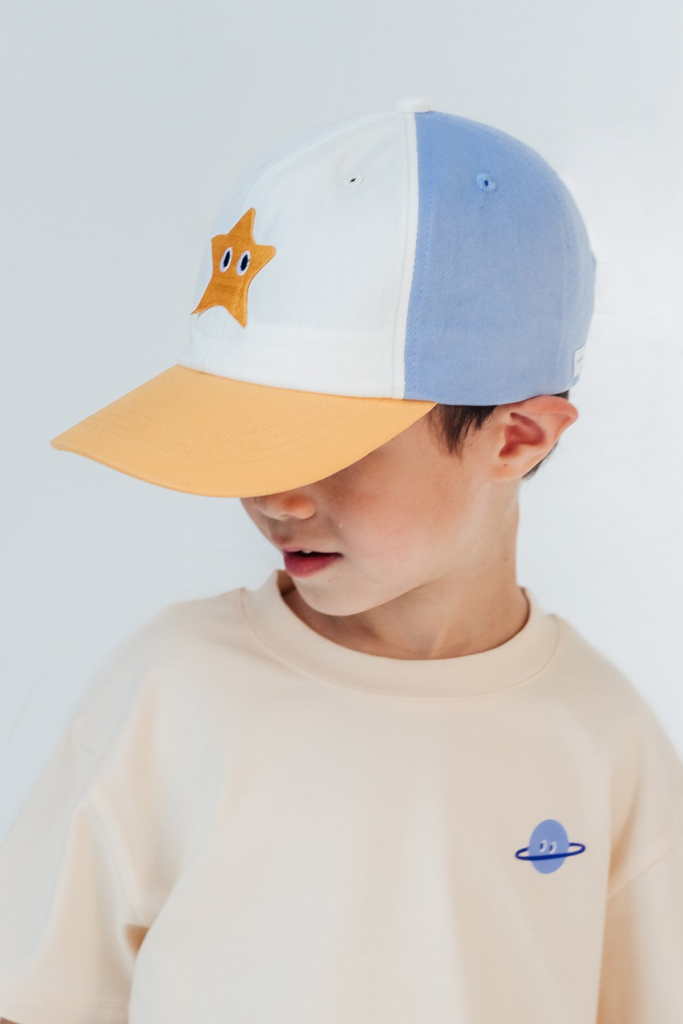 Personalisable Apricot Adjustable Cap Kids