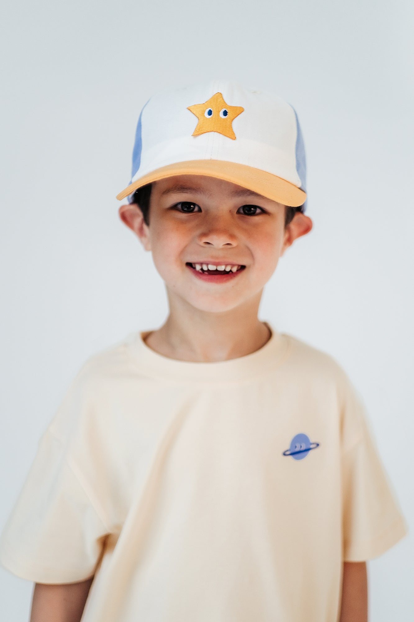 Personalisable Apricot Adjustable Cap Kids