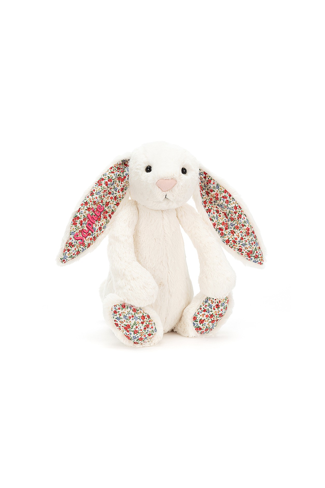 Personalisable Jellycat Blossom Cream Bunny Large