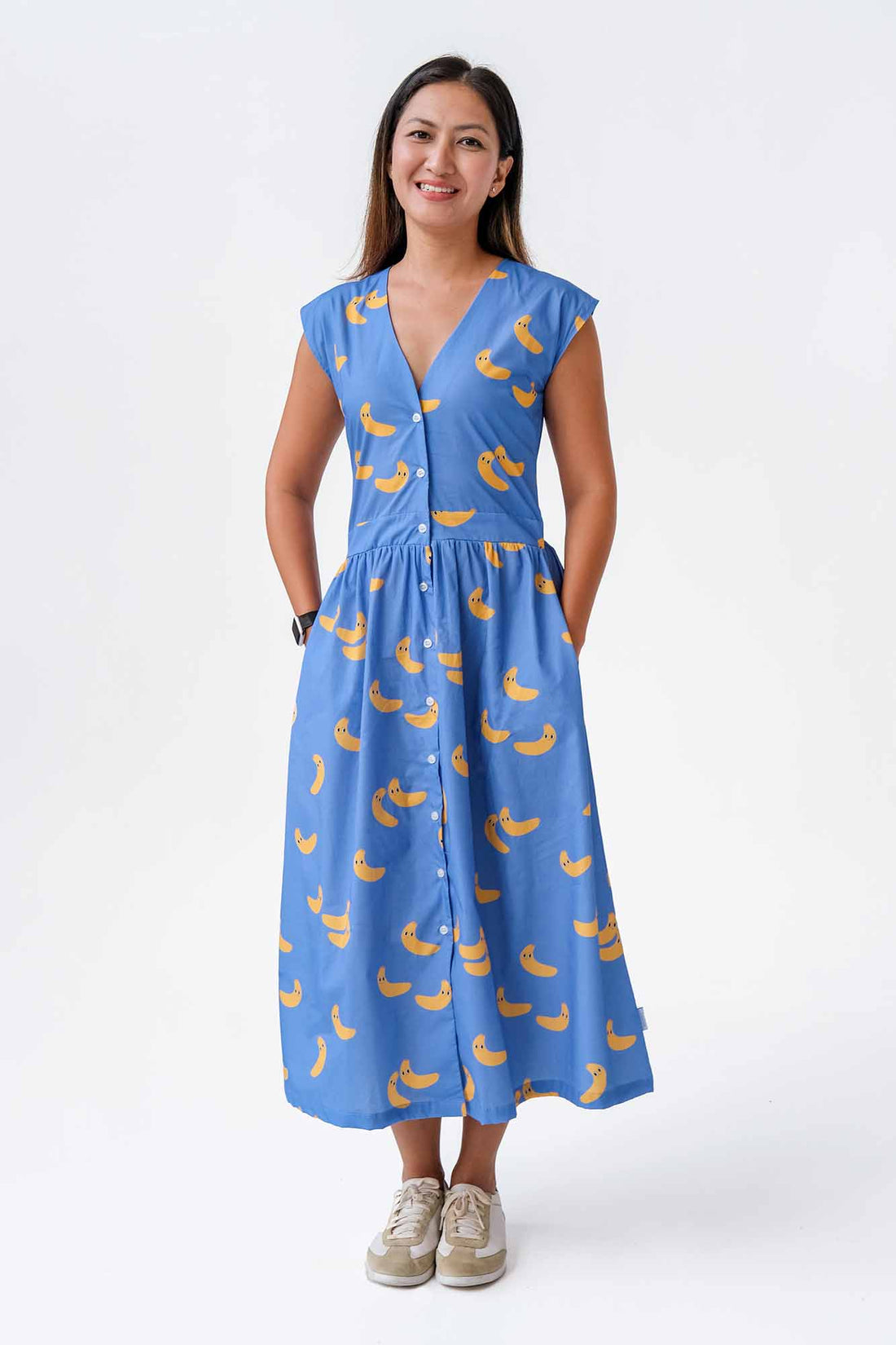 Bananas Ladies Midi Dress