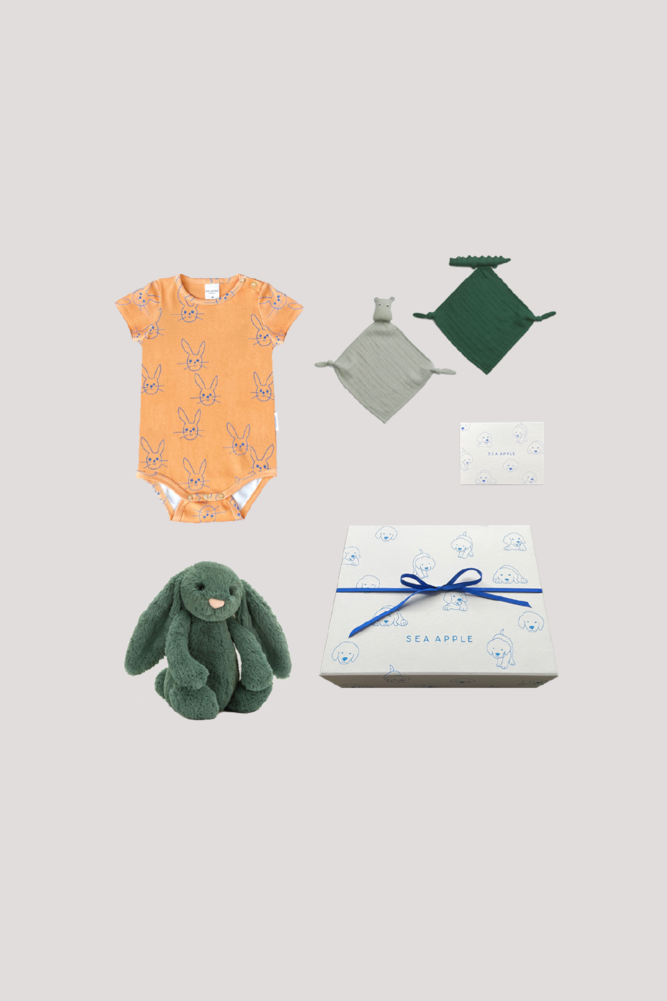 Personalisable Baby Boy Forest Gift Set