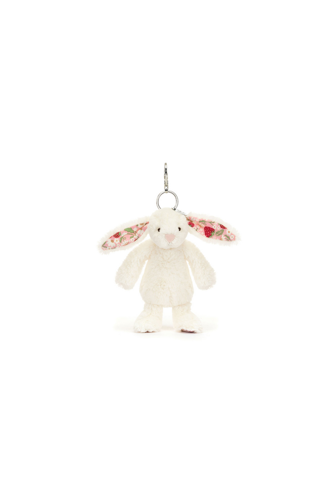 Jellycat Blossom Cream Bunny Berry Bag Charm