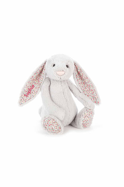 Personalisable Jellycat Blossom Bunny Silver Large