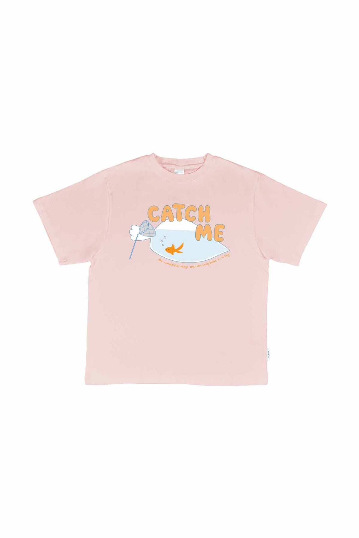 Catch Me Blush Oversized Tee