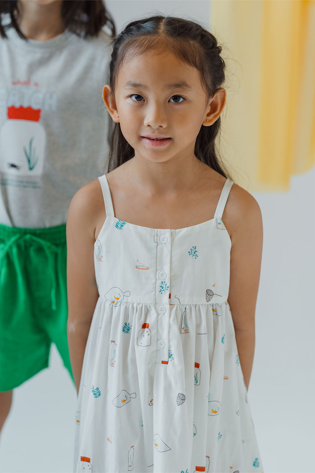 Catch Me Midi Dress - Cloud