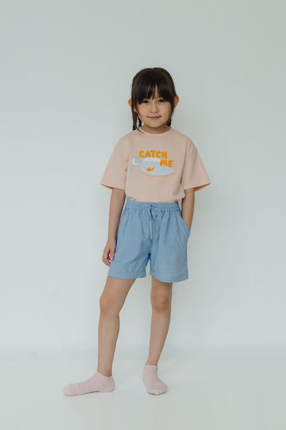 Catch Me Blush Oversized Tee