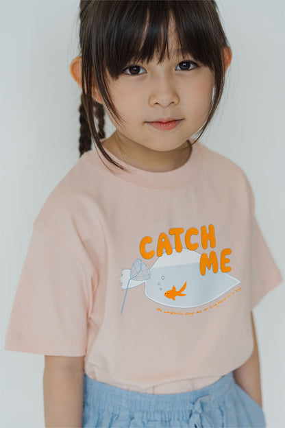 Catch Me Blush Oversized Tee