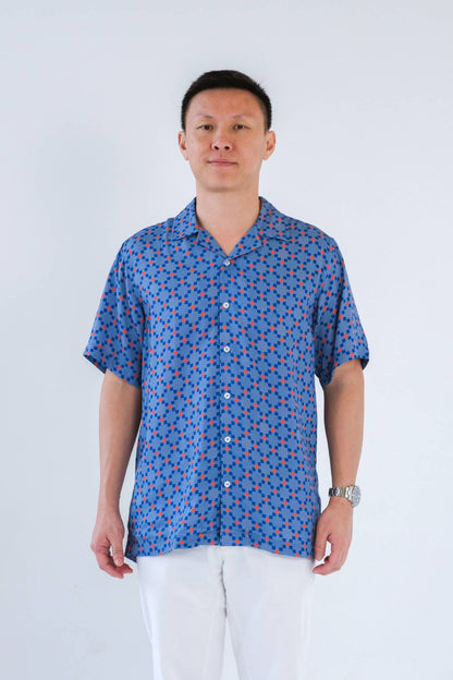 Chessboard Mens Relaxed Shirt