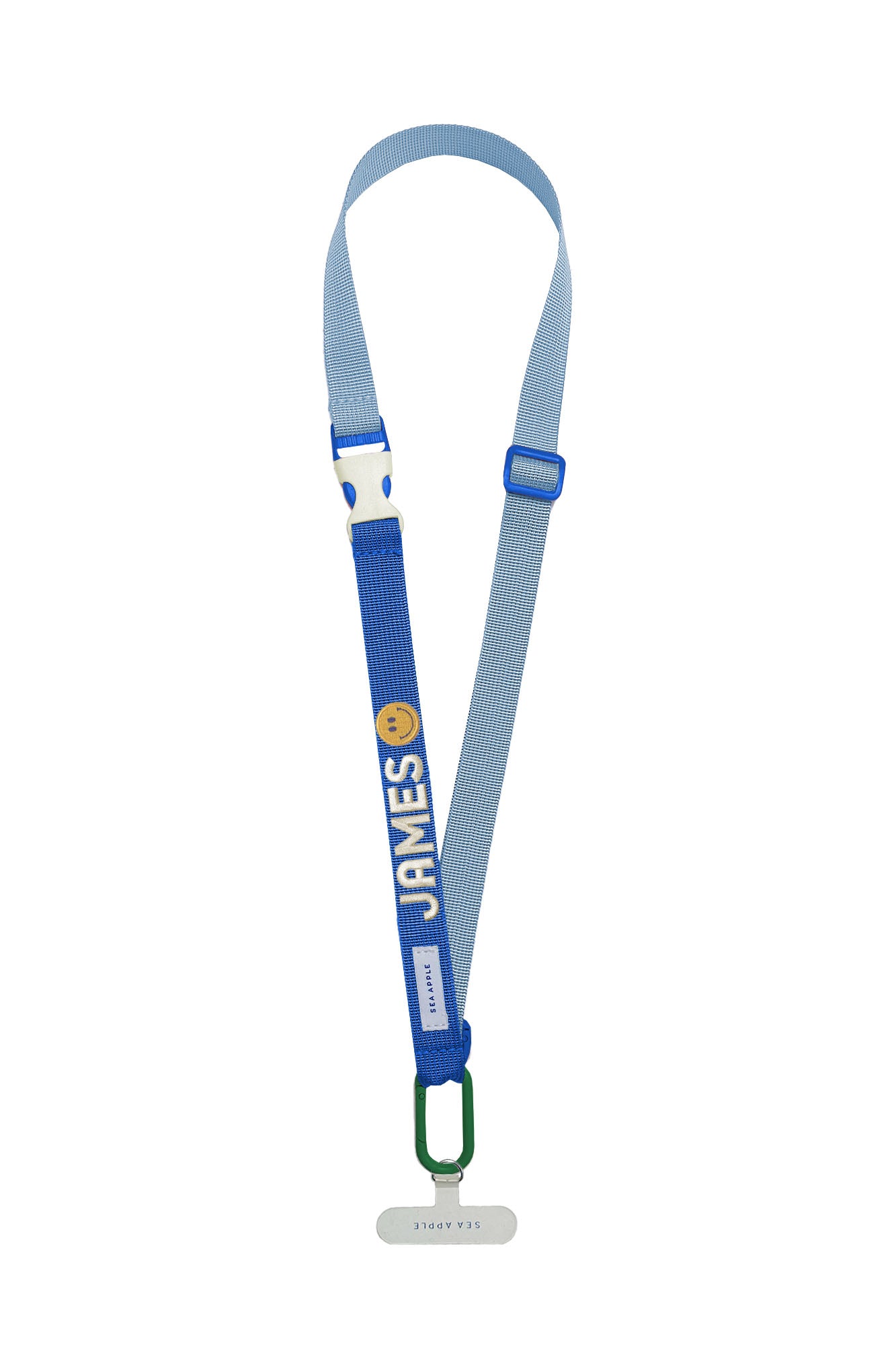 Personalisable Sky Blue Lanyard