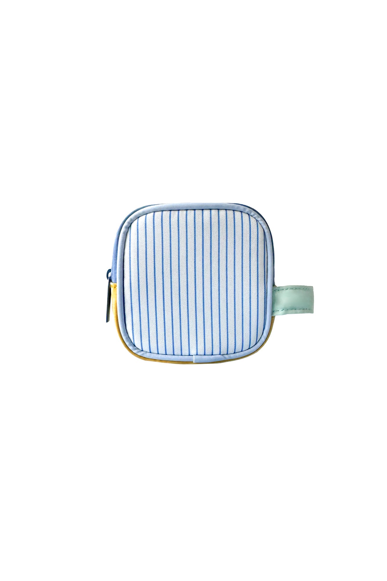 Cobalt Stripe Block Pouch