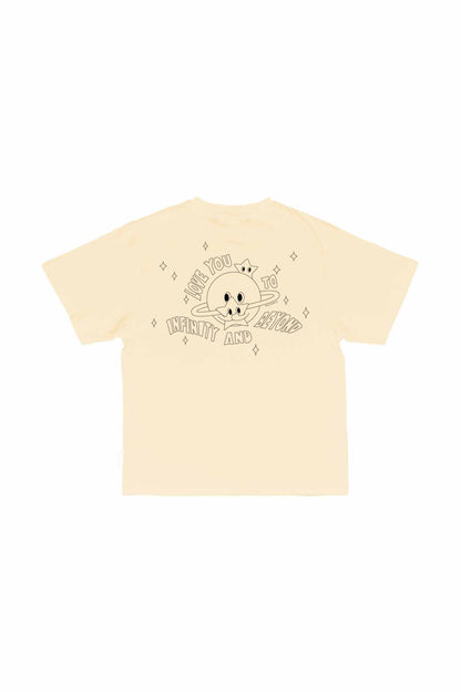Colour Me! Supernova Sand Oversized Tee
