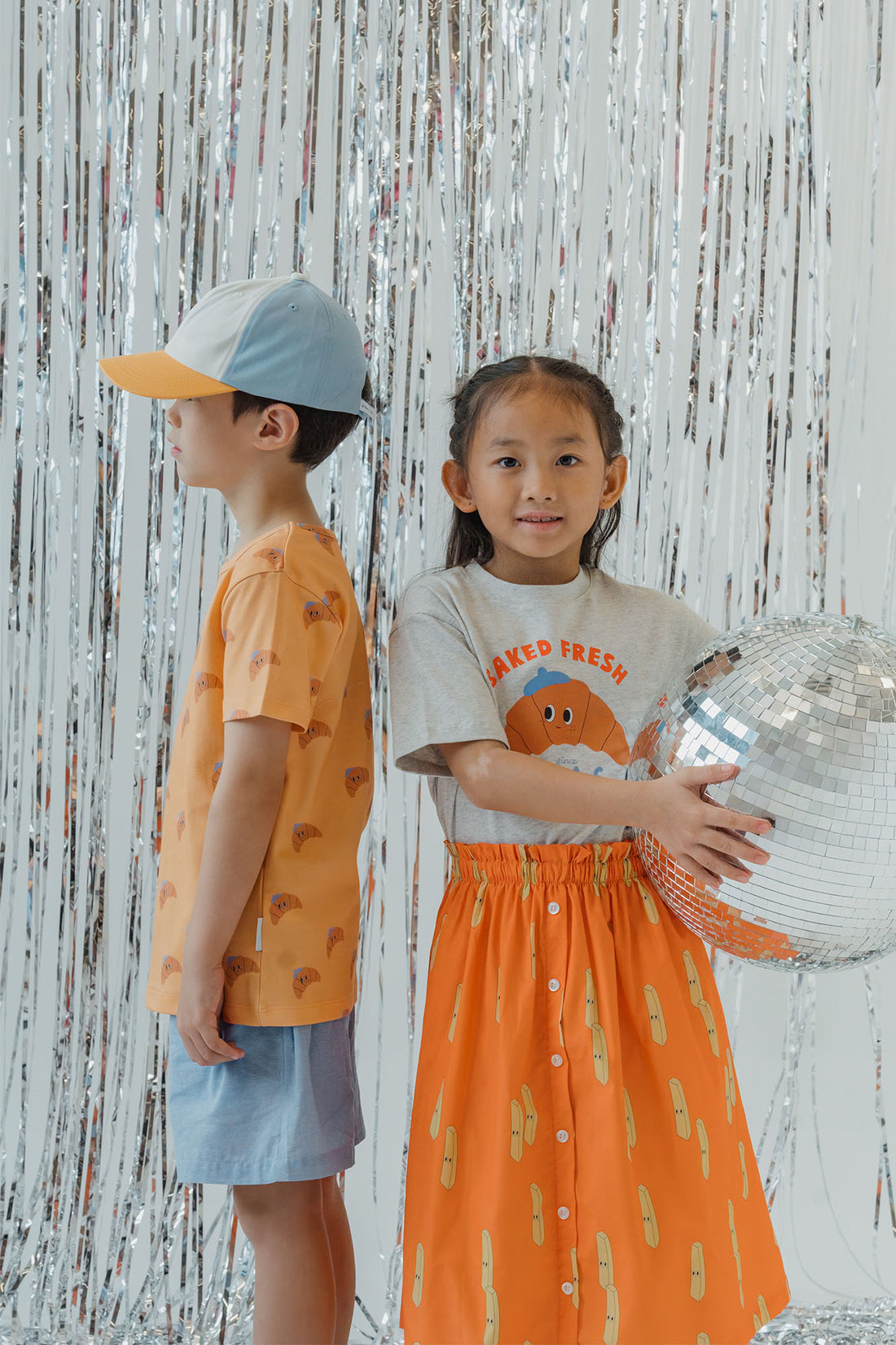 Clement Croissant Tshirt - Peach