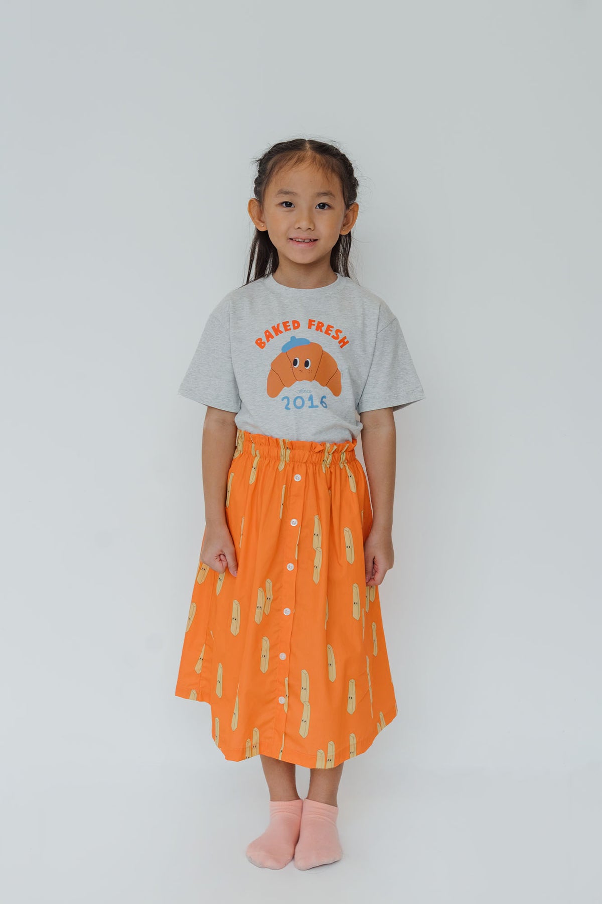 Baked Fresh Dove Oversized Tee