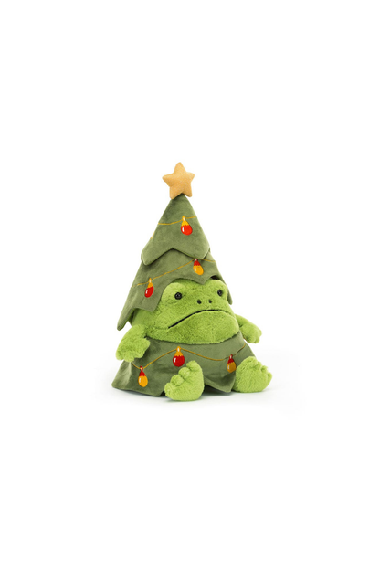 Jellycat Christmas Tree Ricky Rain Frog