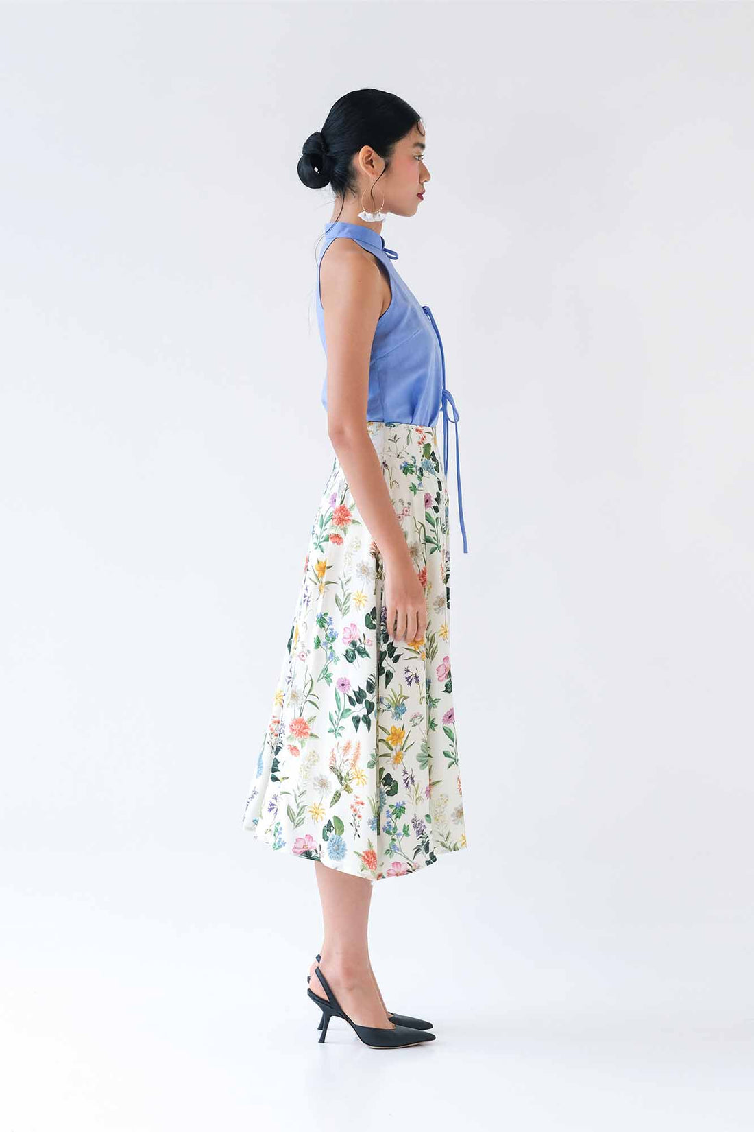 Summer Garden Yoked Skirt