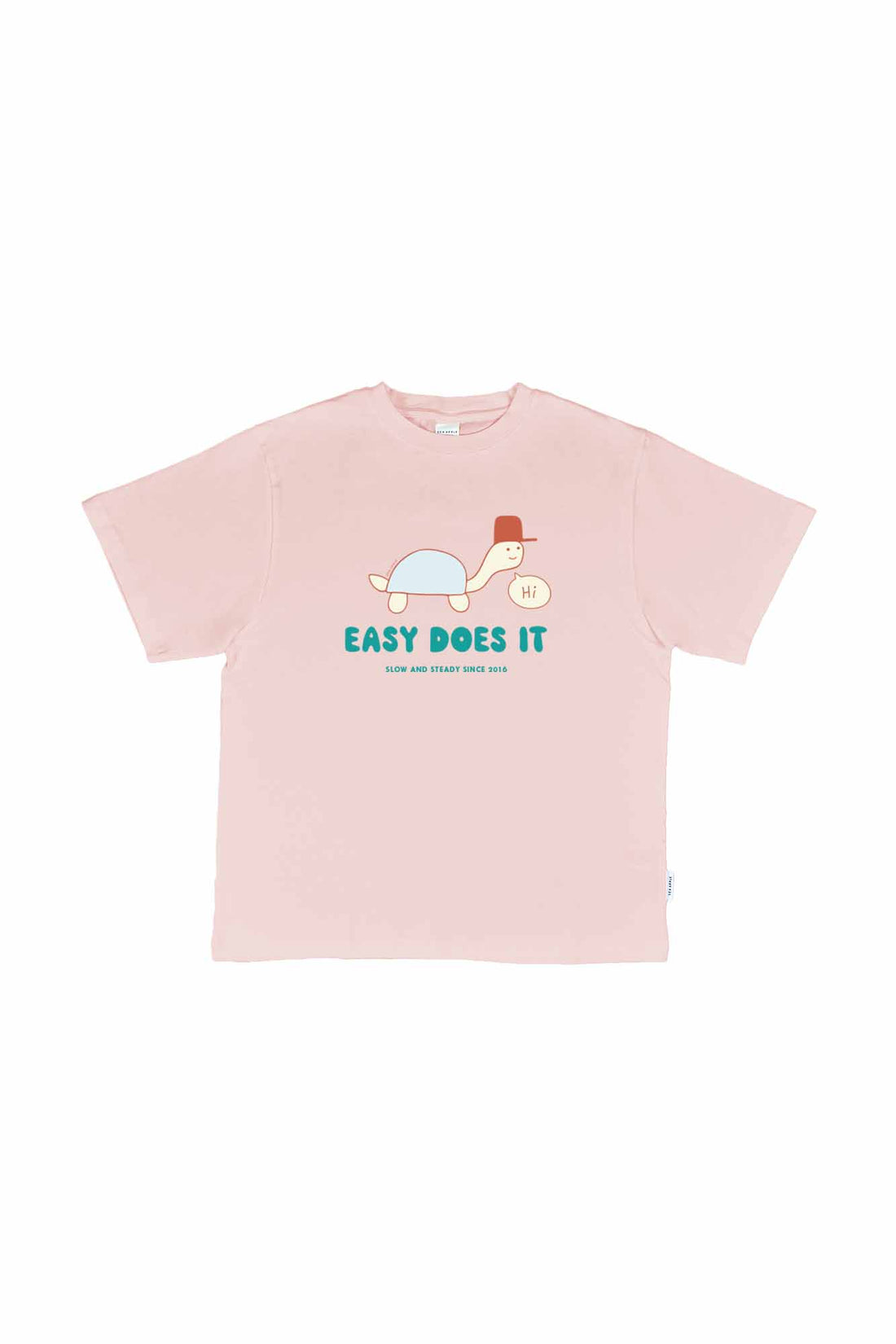 Easy Does It Blush Oversized Tee