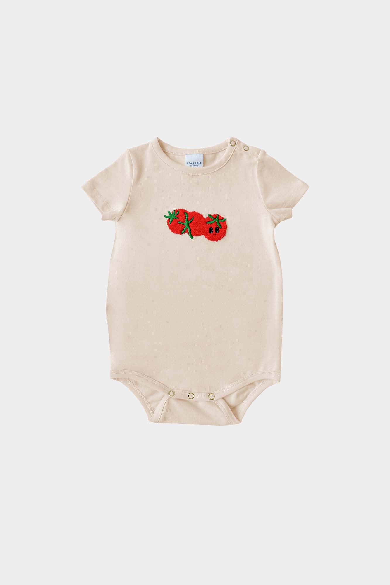 Fuzzy Tomato Onesie